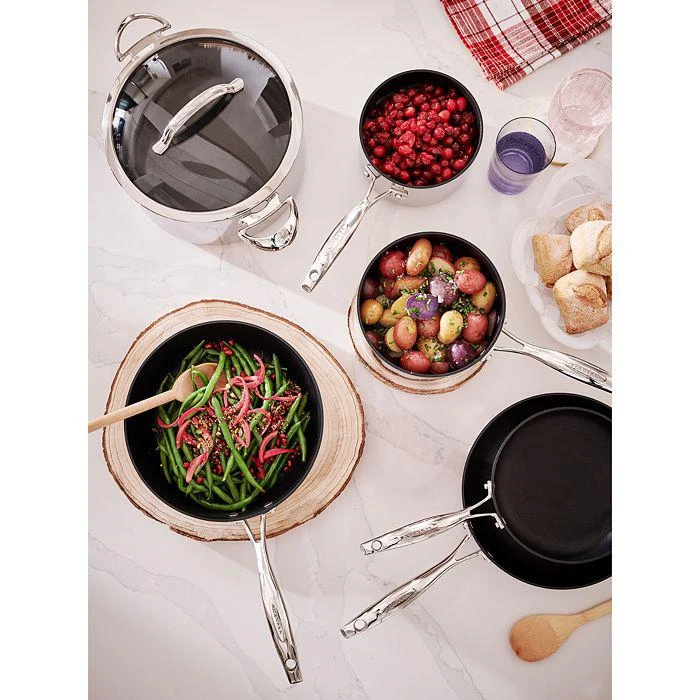 商品Scanpan|10-Piece HaptIQ Cookware Set,价格¥6048,第2张图片详细描述