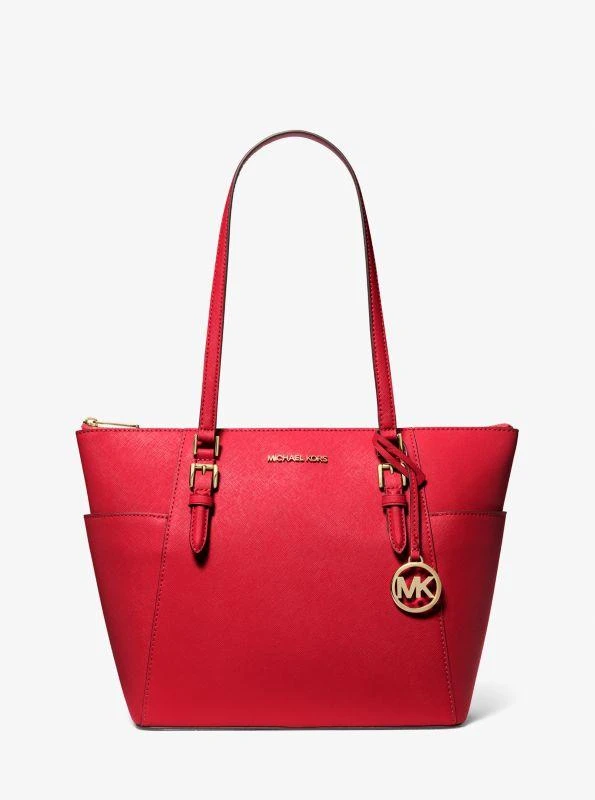 商品Michael Kors|MK Saffiano真皮夏洛特手提袋 托特包,价格¥815,第1张图片