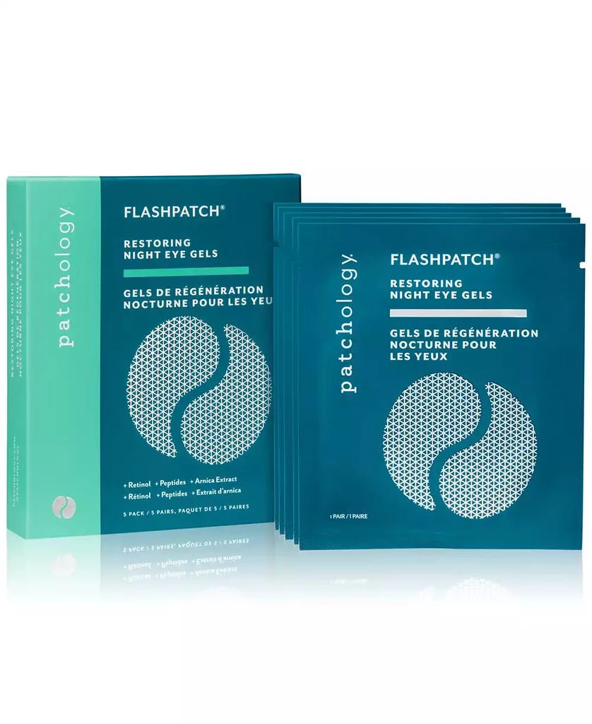 商品Patchology|FlashPatch Restoring Night Eye Gels, 5pk,价格¥150,第1张图片