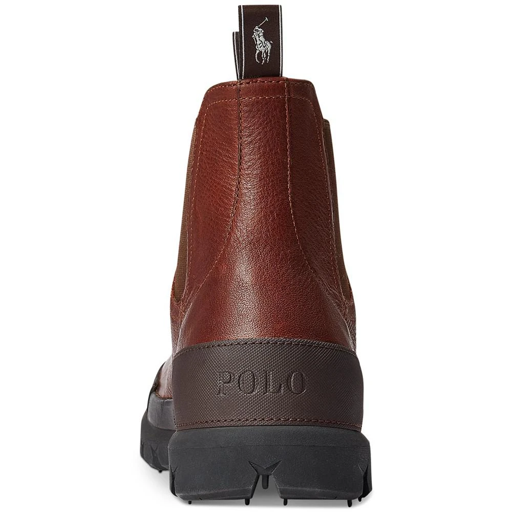 商品Ralph Lauren|Men's Oslo Tumbled Leather Chelsea Boots,价格¥662,第4张图片详细描述