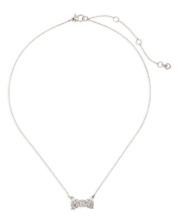 商品Kate Spade|Take a Bow Mini Pendant Necklace,价格¥488,第4张图片详细描述