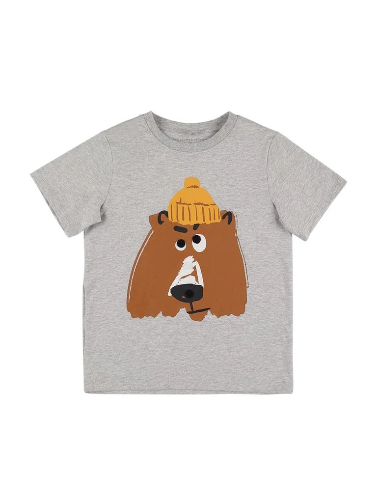 商品Stella McCartney|Organic Cotton T-shirt W/ Appliqués,价格¥597,第1张图片