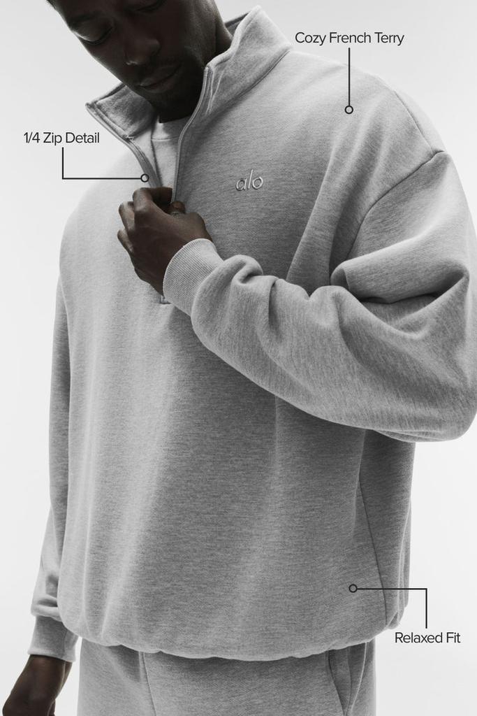 Accolade 1/4 Zip Pullover - Athletic Heather Grey – On Sale Now