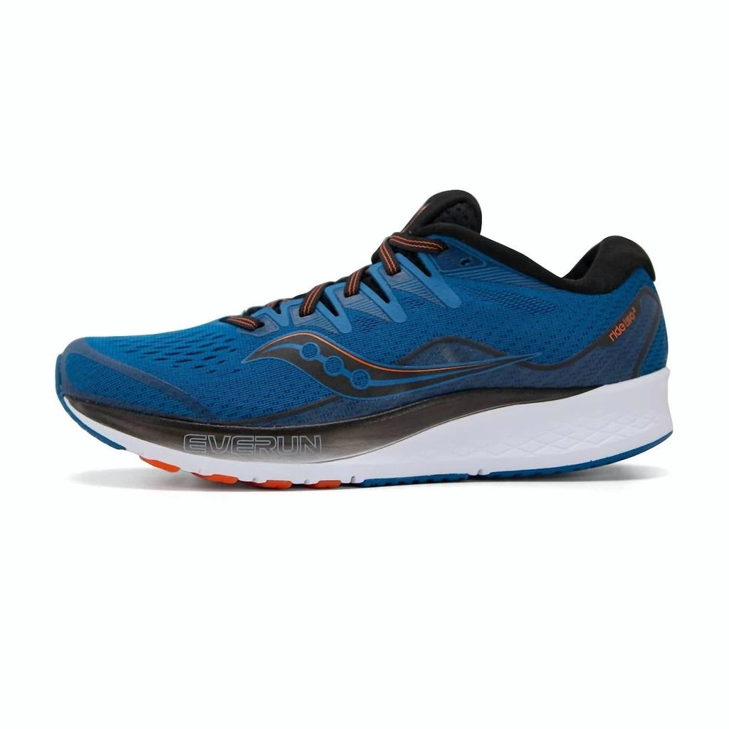 商品Saucony|Men's Ride Iso 2 Running Shoes - Medium Width In Blue,价格¥834,第1张图片