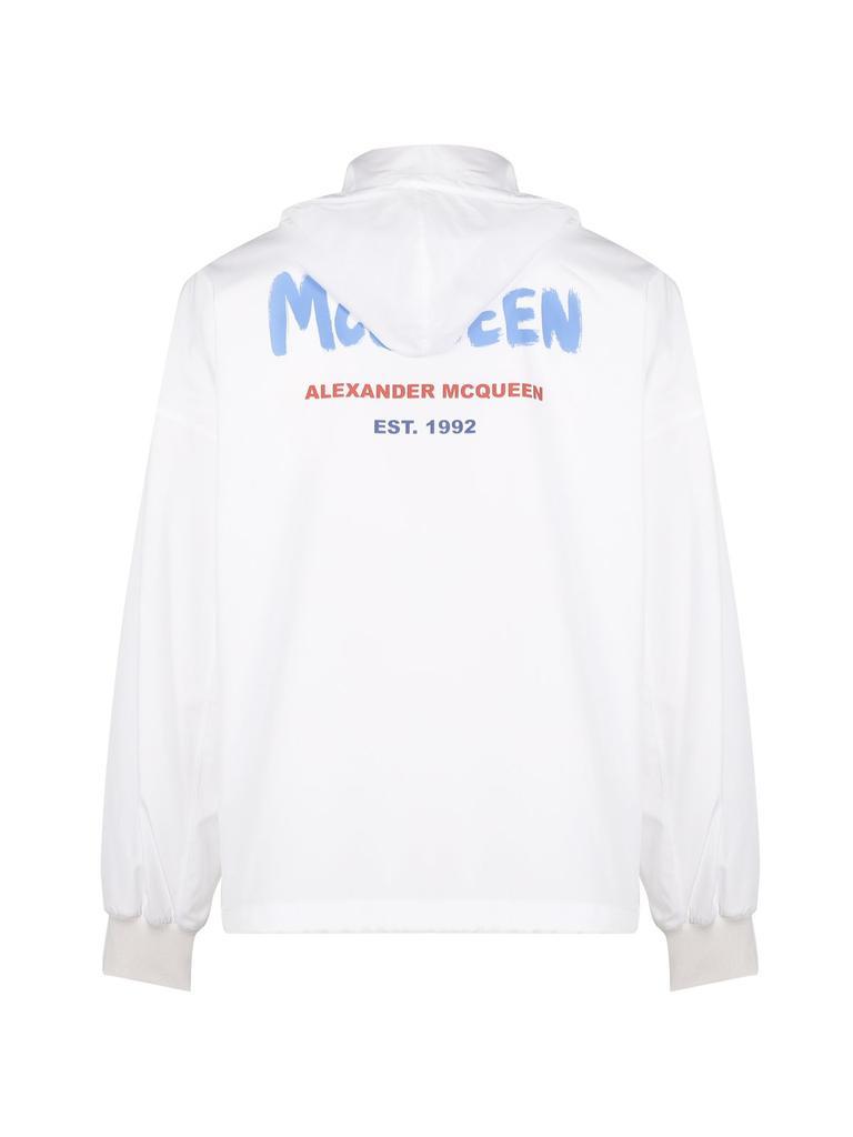 商品Alexander McQueen|Alexander McQueen Buttoned Drawstring Hoodie,价格¥3741,第2张图片详细描述