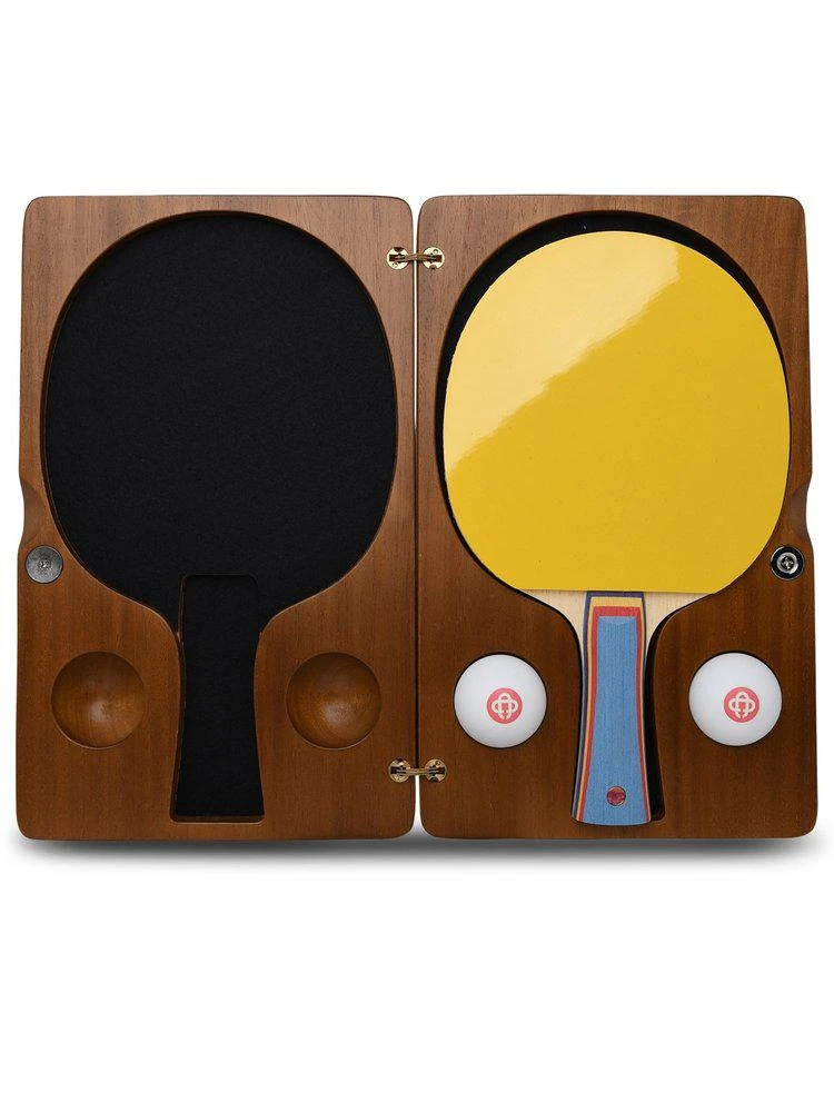 商品Casablanca|Casablanca Logo Detailed Table Tennis Bats And Ball Set,价格¥2844,第1张图片