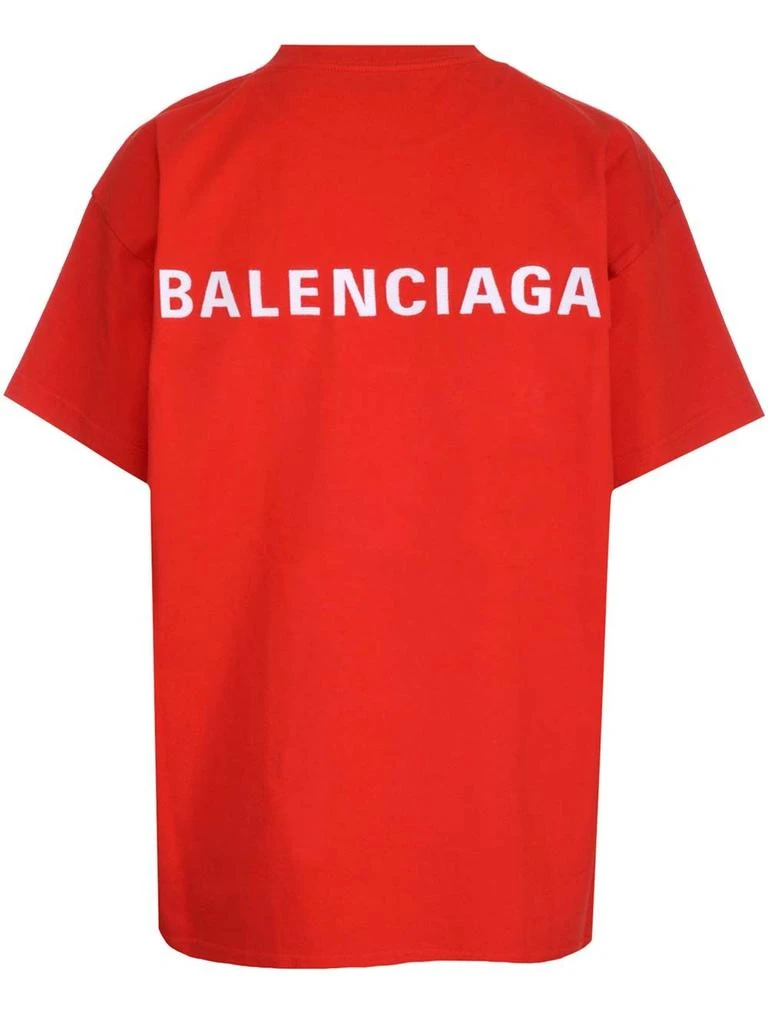 商品Balenciaga|Balenciaga women's red cotton t shirt,价格¥3582,第2张图片详细描述