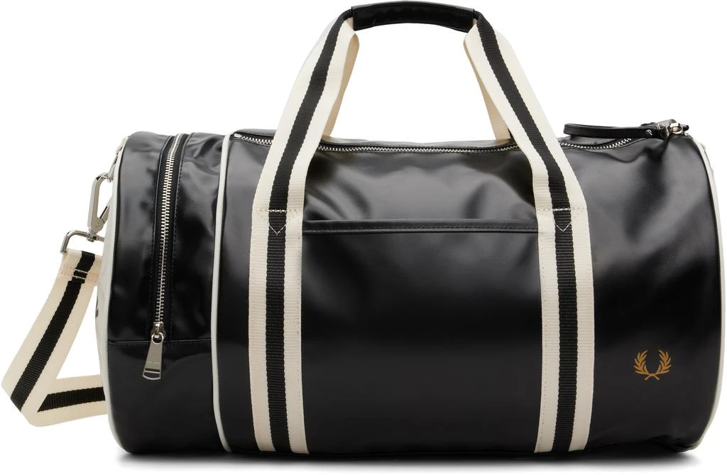 商品Fred Perry|Black Classic Barrel Bag,价格¥772,第1张图片