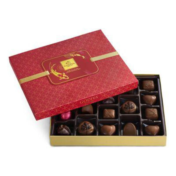 商品Godiva®|中国农历新年18块巧克力礼盒,价格¥358,第1张图片