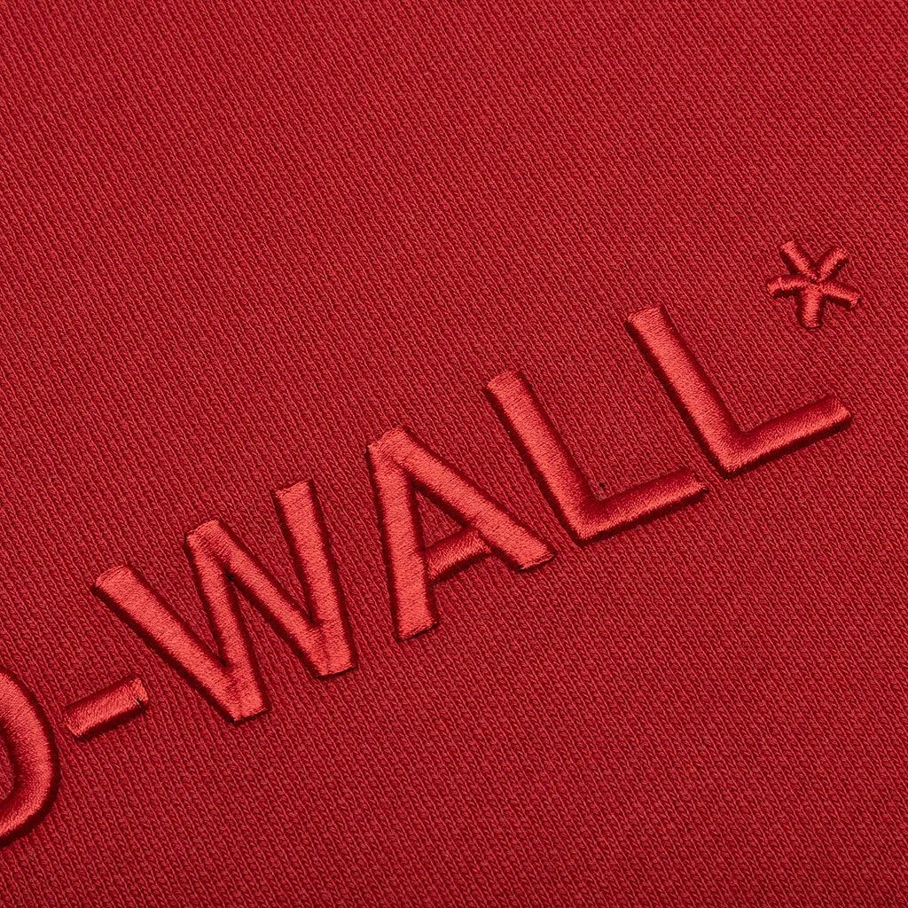 商品A-COLD-WALL*|A-Cold-Wall Logo Sweatshirt - Deep Red,价格¥1434,第3张图片详细描述