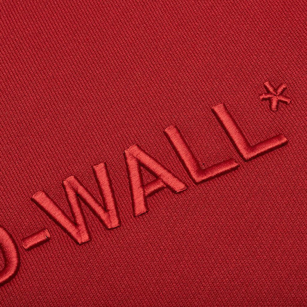 商品A-COLD-WALL*|A-Cold-Wall Logo Sweatshirt - Deep Red,价格¥2819,第5张图片详细描述