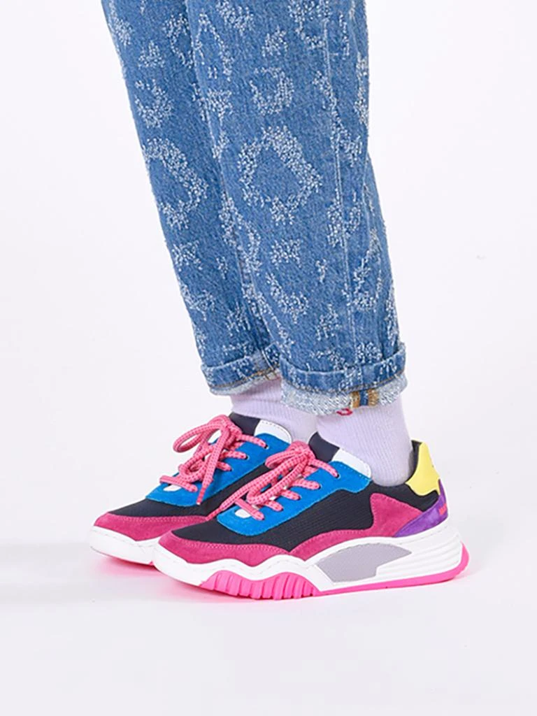 商品Marc Jacobs|MARC JACOBS Girls Lace Up Trainers in Multicolour,价格¥581,第2张图片详细描述