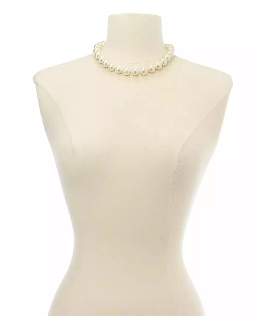 商品Charter Club|Imitation 14mm Pearl Collar Necklace, Created for Macy's,价格¥120,第2张图片详细描述