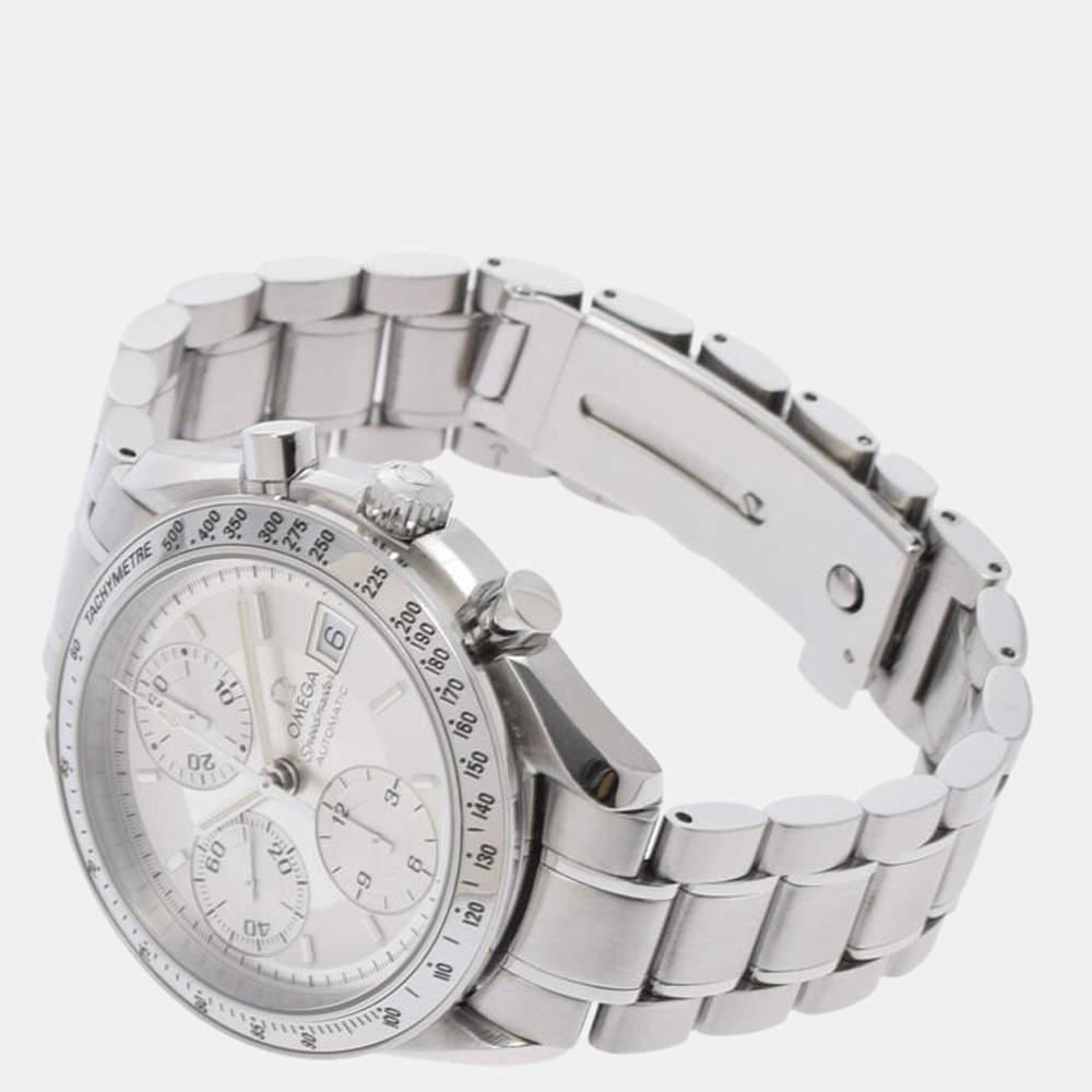 商品[二手商品] Omega|Omega Silver Stainless Steel Speedmaster 3513.30 Automatic Men's Wristwatch 39 mm,价格¥15265,第5张图片详细描述