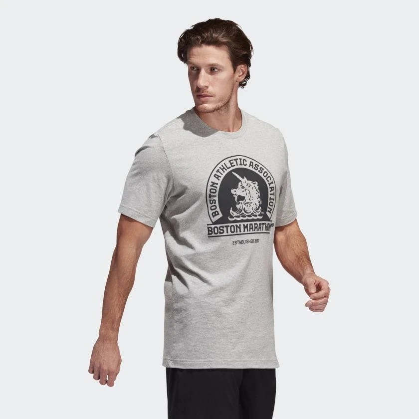 商品Adidas|Men's adidas Boston Marathon Archive Tee,价格¥95,第4张图片详细描述