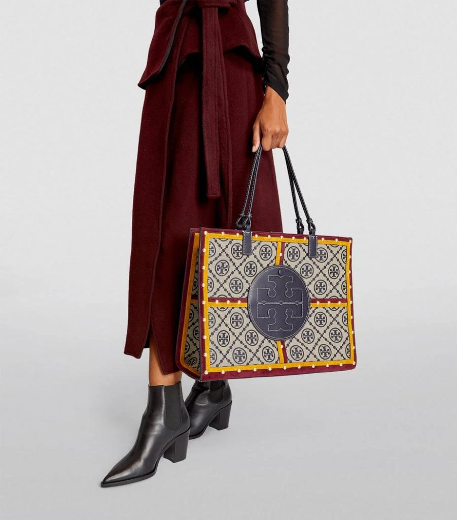 商品Tory Burch|Monogram Ella Tote Bag,价格¥7916,第2张图片详细描述