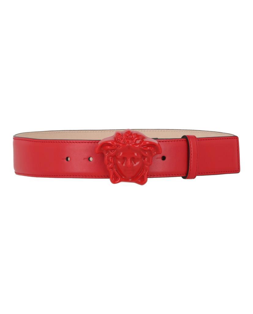 商品Versace|La Medusa Leather Belt,价格¥3099,第1张图片