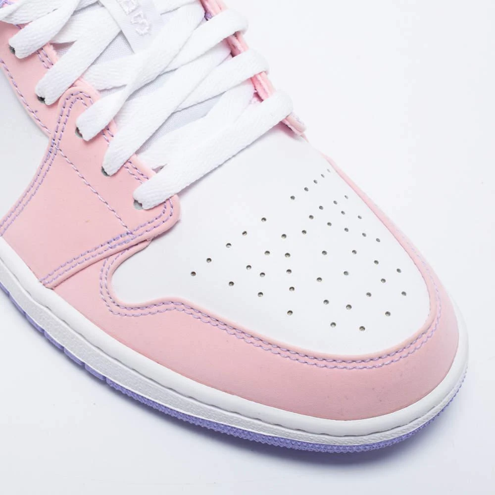 Air Jordans Multicolor Leather Jordan 1 Low Sneakers Size 44 商品