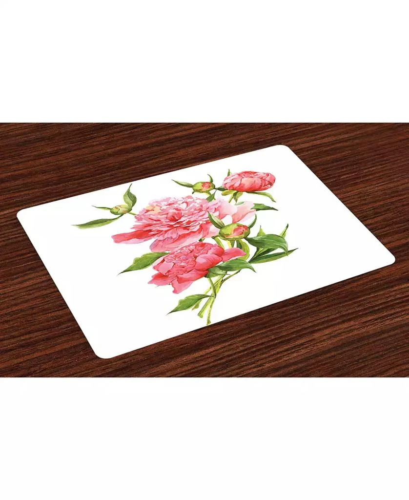 商品Ambesonne|Watercolor Place Mats, Set of 4,价格¥225,第1张图片