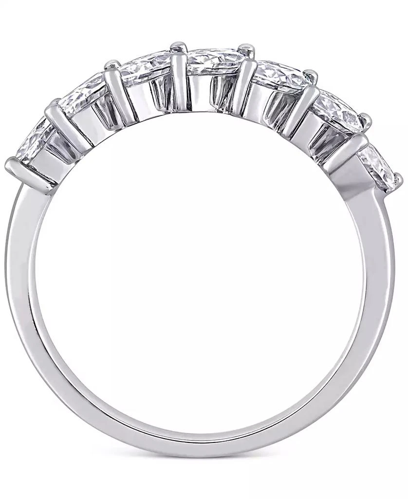 商品Macy's|Lab-Grown Moissanite Marquise Statement Ring (1-3/4 ct. t.w.) in 10k White Gold,价格¥5568,第3张图片详细描述