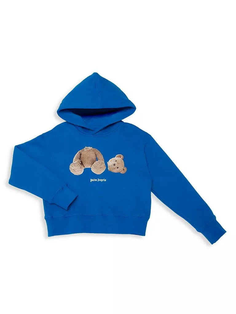 商品Palm Angels|Little Boy's & Boy's Bear Logo Hooded Sweatshirt,价格¥1035,第1张图片