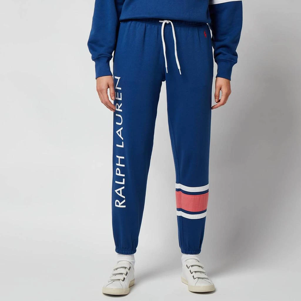 商品Ralph Lauren|Polo Ralph Lauren Women's Side Logo Sweatpants - Beach Royal,价格¥247,第1张图片