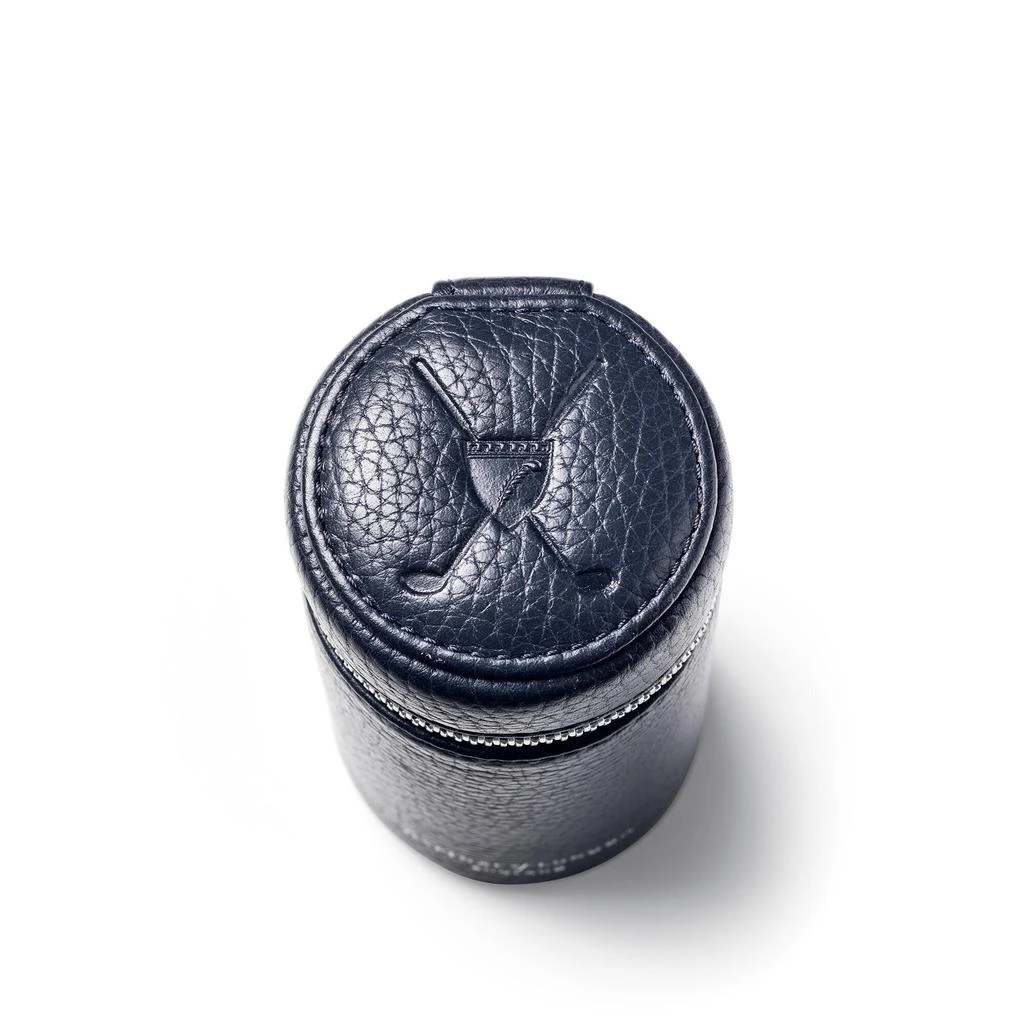 商品Aspinal of London|Golf ball holder navy pebble,价格¥884,第4张图片详细描述