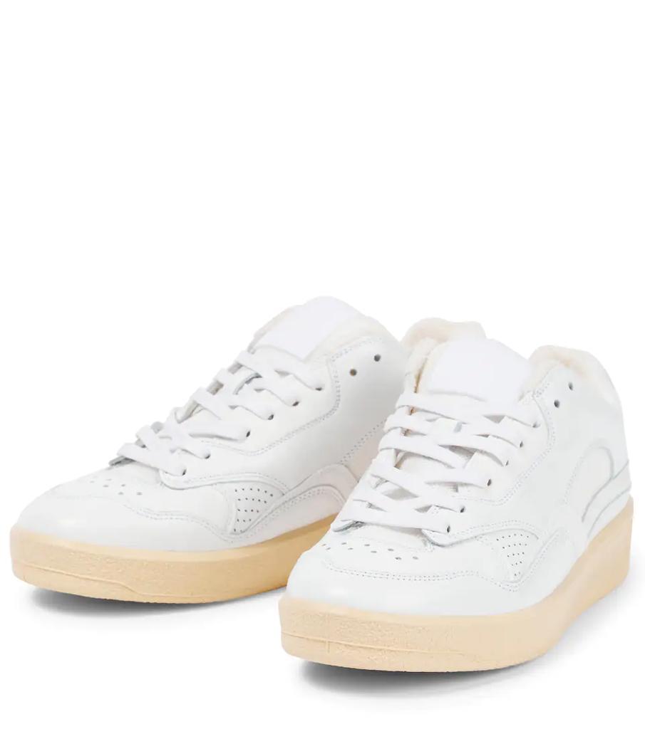 商品Jil Sander|Leather sneakers,价格¥3782,第7张图片详细描述