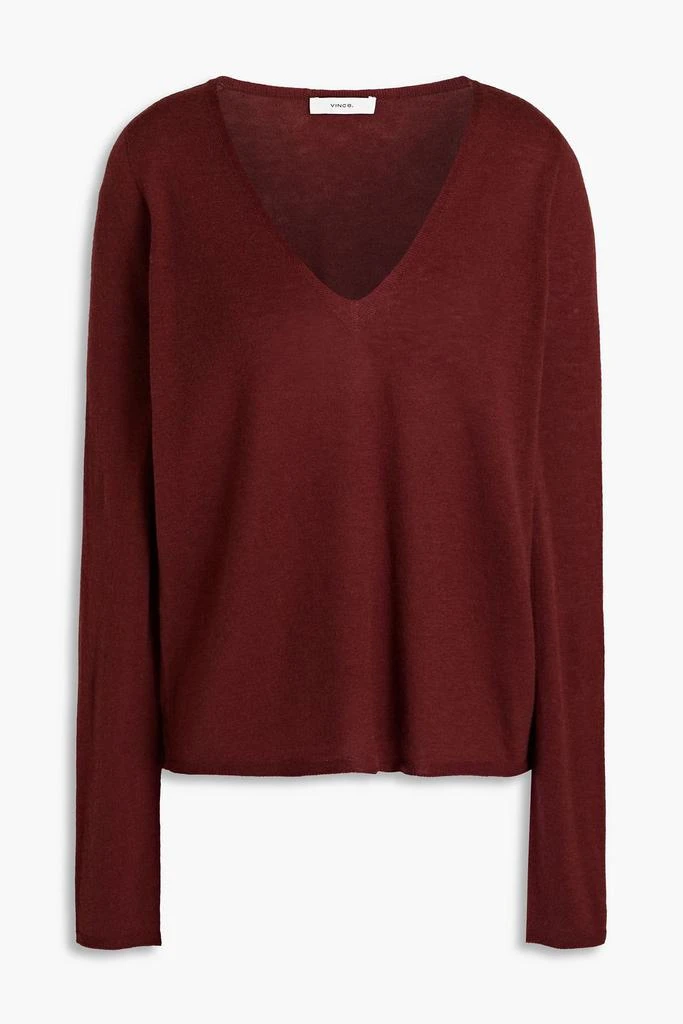 商品Vince|Mélange wool-blend sweater,价格¥440,第1张图片