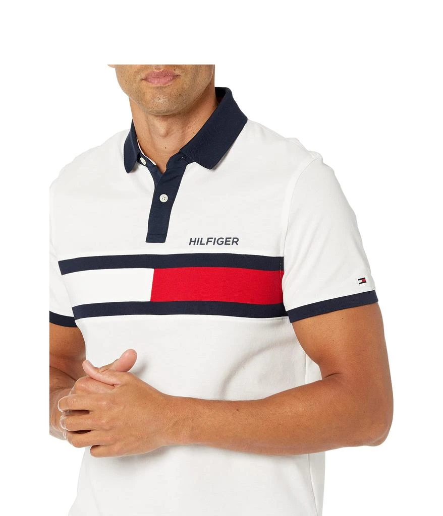 商品Tommy Hilfiger|Flag Pride Polo Shirt in Custom Fit,价格¥521,第3张图片详细描述