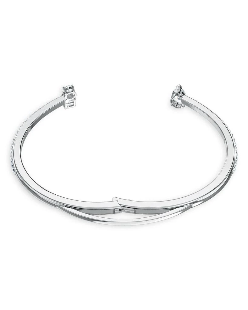 Attract Mixed Crystal Cuff Bracelet in Silver Tone 商品