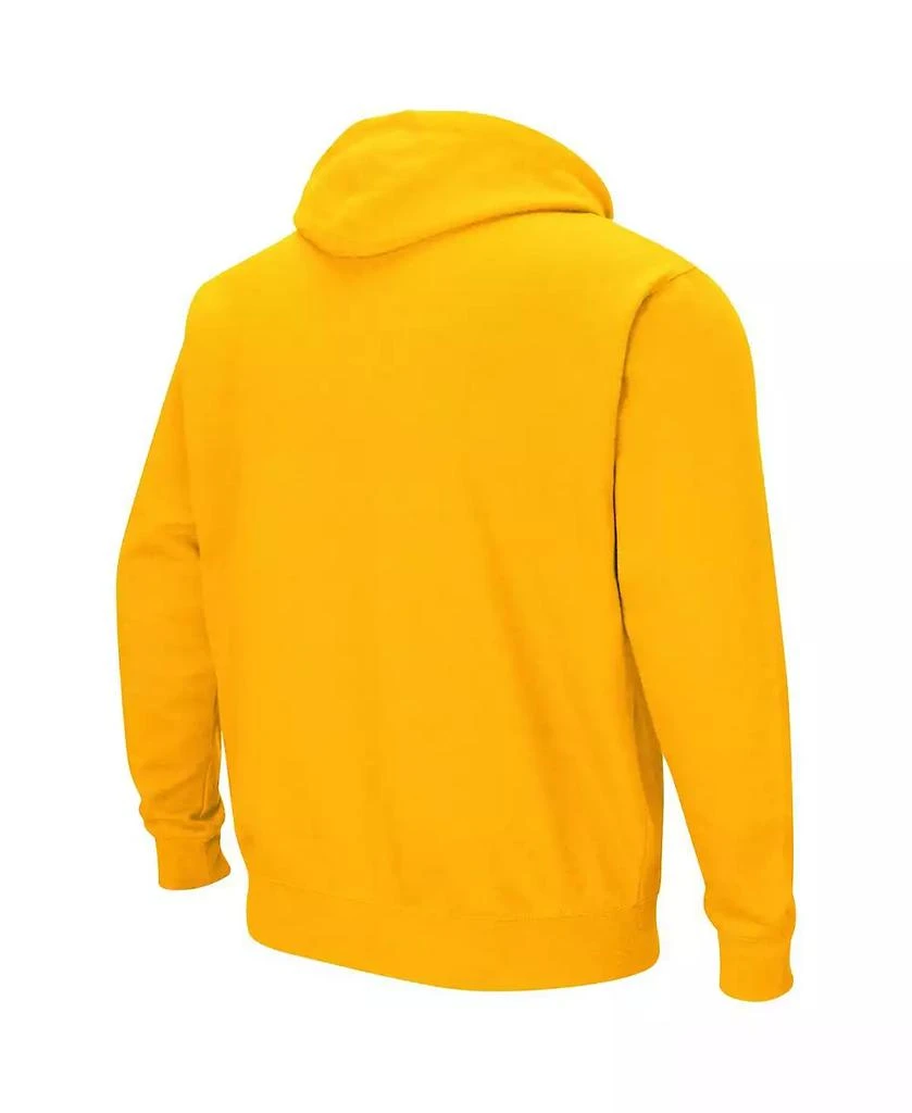 商品Colosseum|Men's Gold Rowan Profs Arch & Logo Pullover Hoodie,价格¥278,第3张图片详细描述