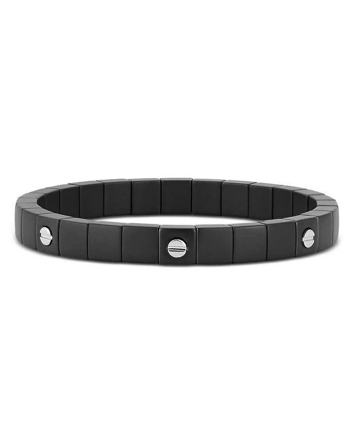 商品Roberto Demeglio|18K White Gold Scacco Vite Stretch Bracelet,价格¥4956,第1张图片