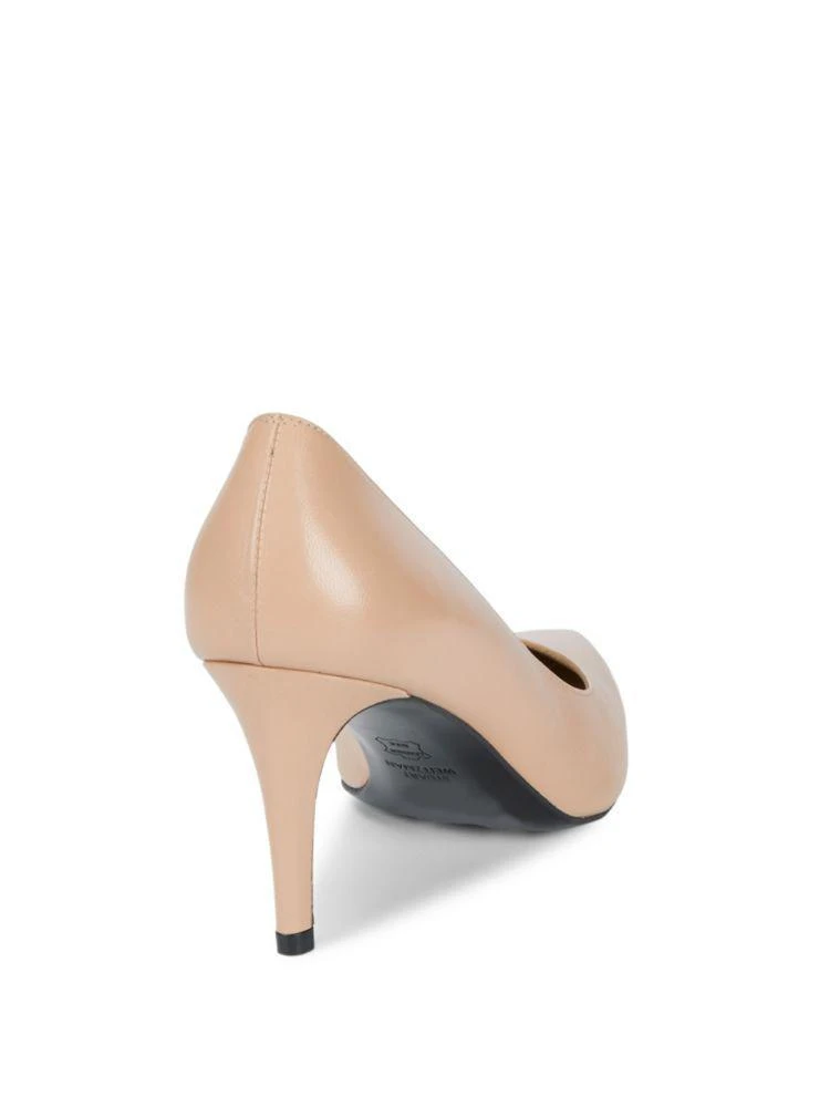 商品Stuart Weitzman|Pointed Toe Leather Pumps,价格¥944,第2张图片详细描述