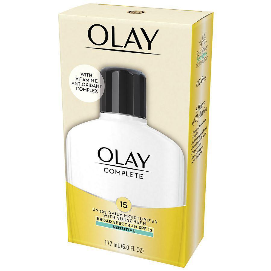 商品Olay|Lotion Moisturizer with SPF 15 Sensitive Skin Fragrance-Free,价格¥108,第7张图片详细描述