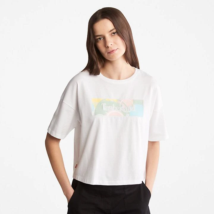 商品Timberland|Pastel T-Shirt for Women in White,价格¥208,第1张图片
