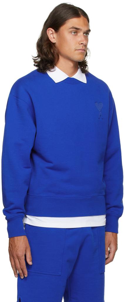 Blue Ami de Cœur Oversize Sweatshirt商品第2张图片规格展示