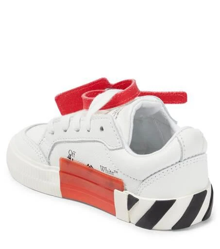 商品Off-White|Low Vulcanized皮革运动鞋,价格¥2238,第2张图片详细描述