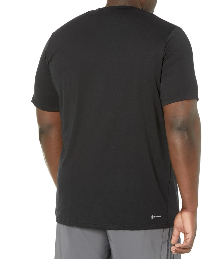 商品Adidas|Big & Tall Training Essentials Feel Ready Training Tee,价格¥143,第2张图片详细描述