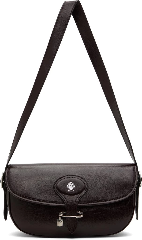 商品Bally|Brown Beckett Crossbody Bag,价格¥4214,第1张图片