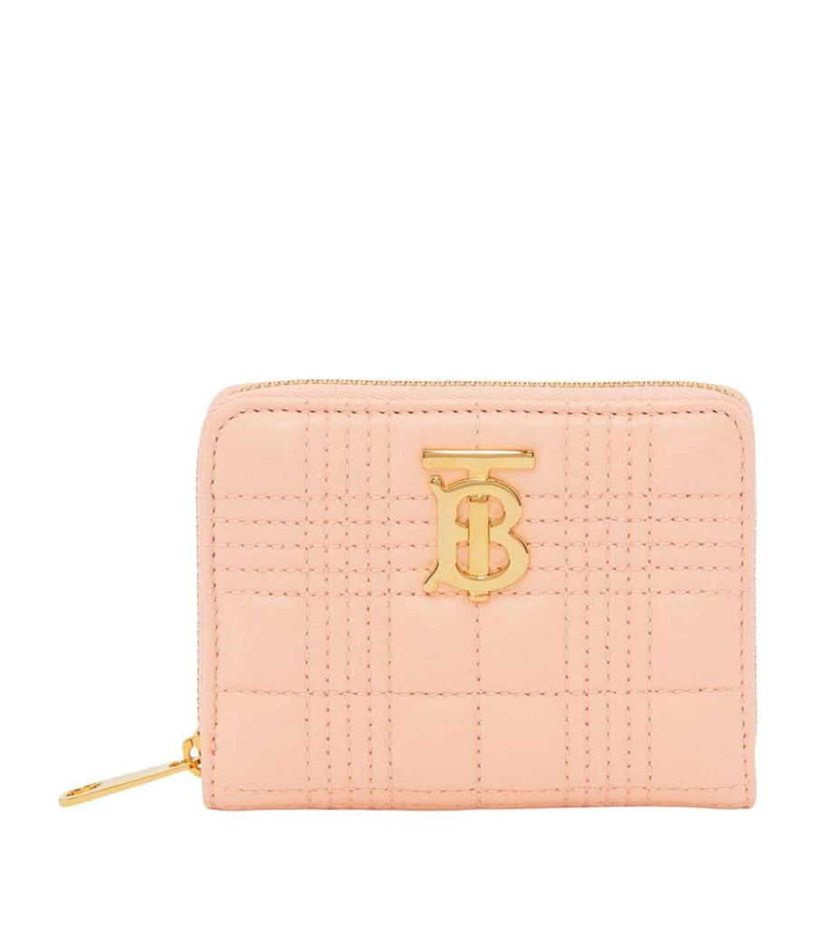 商品Burberry|Quilted Leather Lola Zip-Up Wallet,价格¥3762,第1张图片