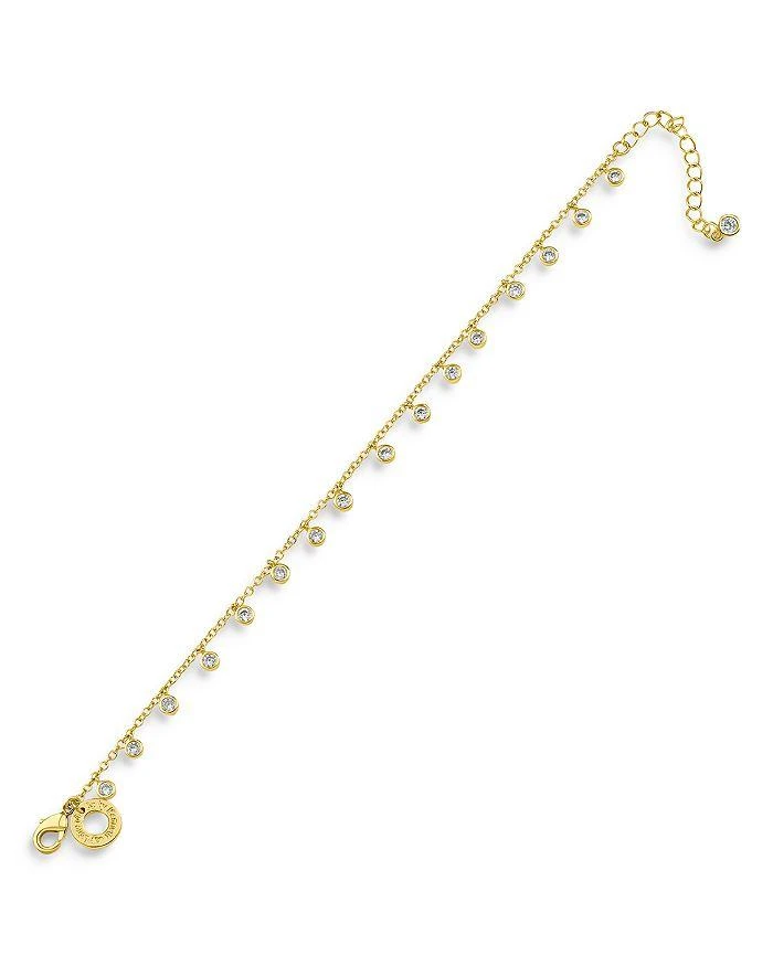 商品Kenneth Jay Lane|Cubic Zirconia Charm Bracelet in 14K Gold Plated,价格¥562,第3张图片详细描述