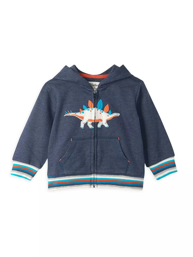 商品Hatley|Baby Boy's & Little Boy's Strolling Stegosaurus Zip-Up Hoodie,价格¥212,第1张图片