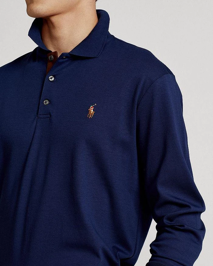 商品Ralph Lauren|Classic Fit Soft Cotton Long-Sleeve Polo Shirt,价格¥515,第4张图片详细描述