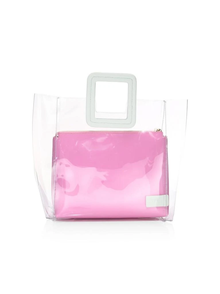商品Staud|Shirley 透明托特包,价格¥549,第1张图片