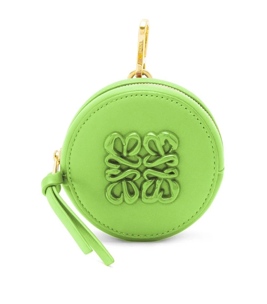 商品Loewe|Leather Inflated Anagram Cookie Charm Purse,价格¥4308,第1张图片