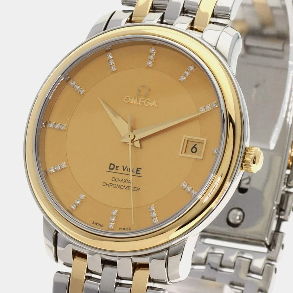 商品[二手商品] Omega|Omega Champagne Stainless Steel De Ville Prestige 4374.15 Automatic Men's Wristwatch 42 mm,价格¥28074,第2张图片详细描述