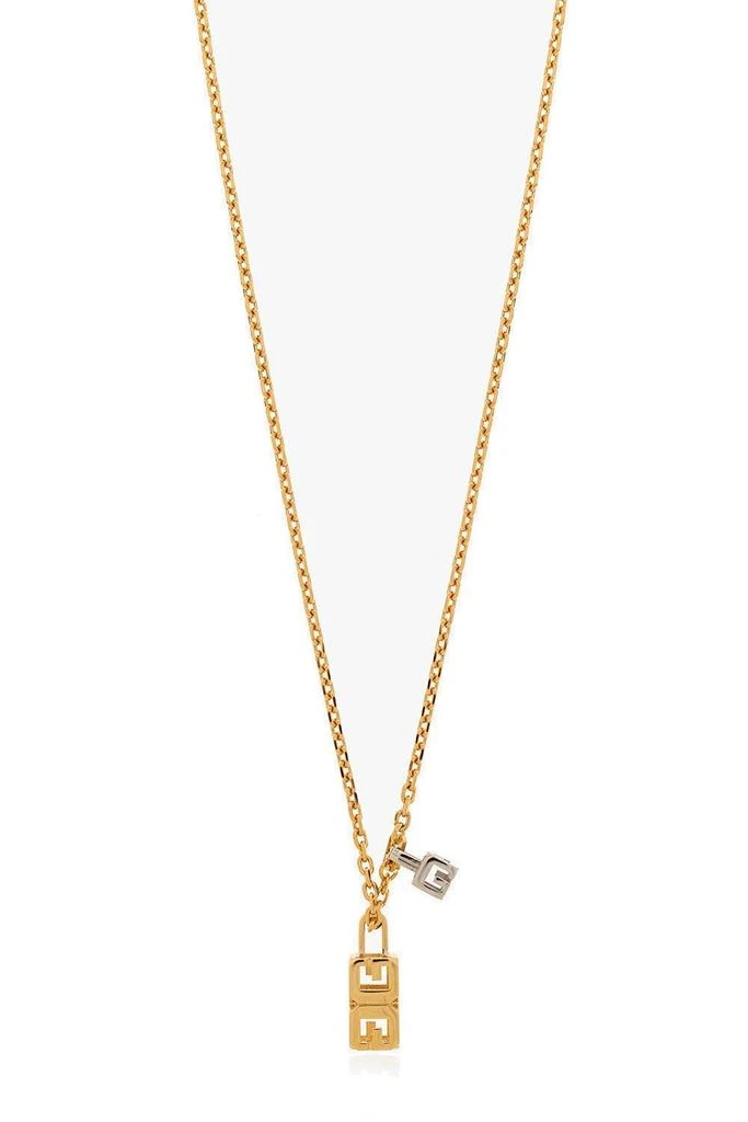 商品Givenchy|Givenchy 4G Logo Pendant Necklace,价格¥1450,第2张图片详细描述