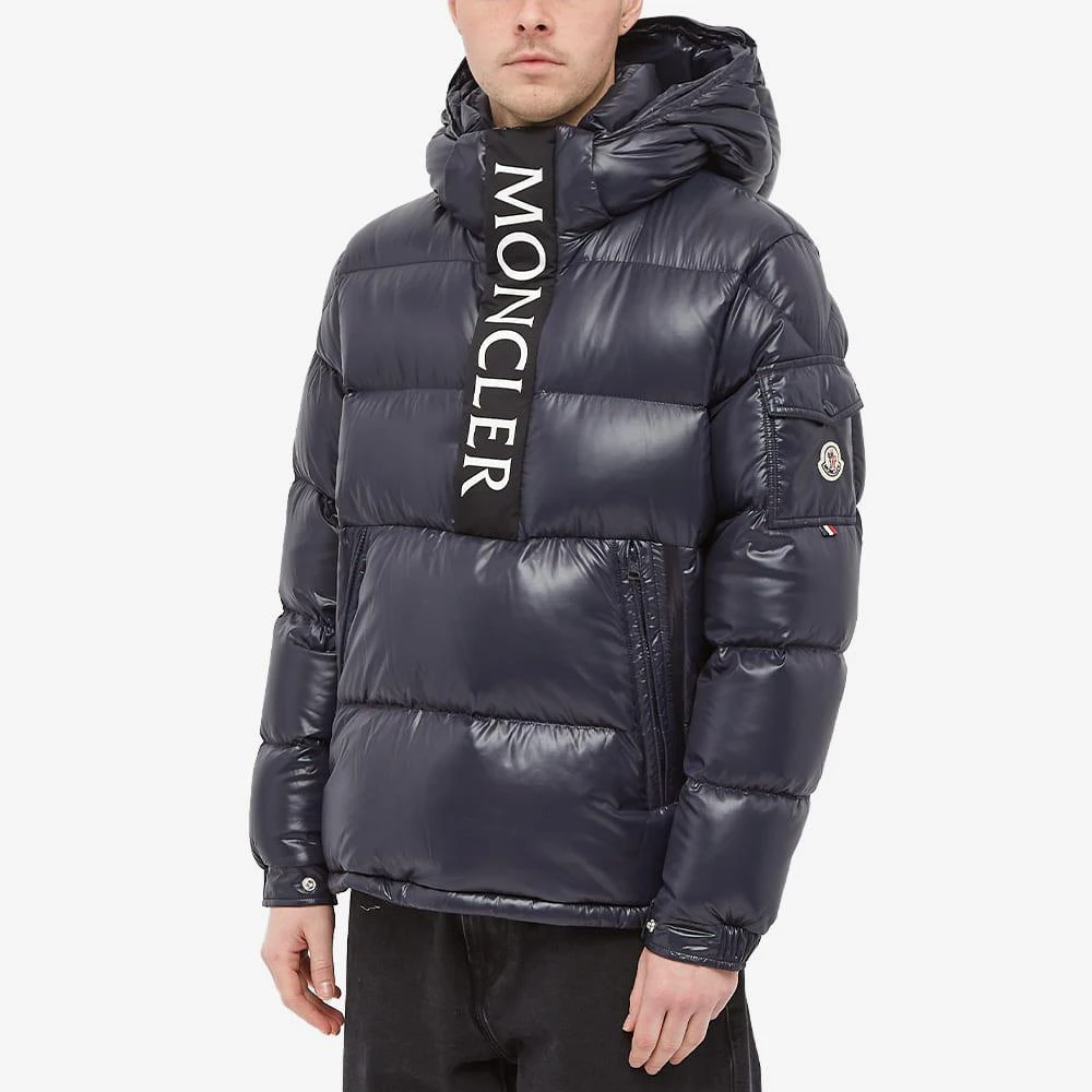商品Moncler|Moncler Maury Logo Popover Hooded Down Jacket,价格¥12341,第4张图片详细描述