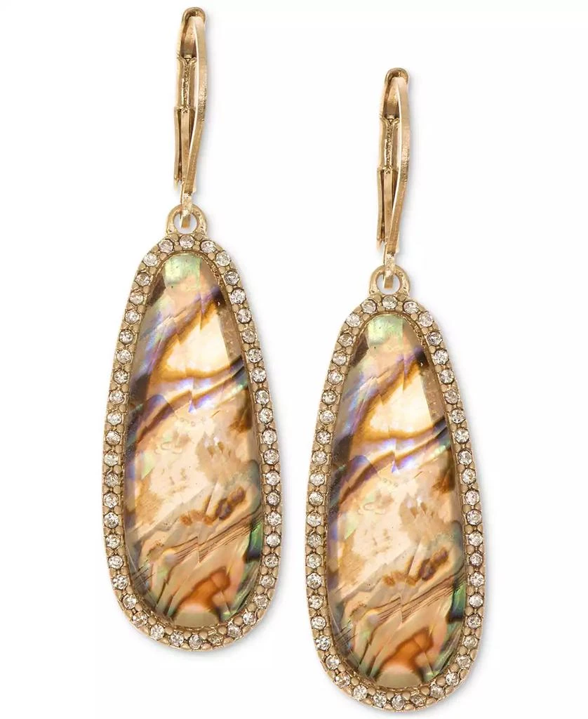 商品Lonna & Lilly|Gold-Tone Iridescent Stone Drop Earrings,价格¥214,第1张图片